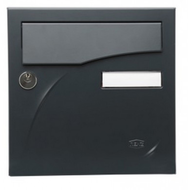 BOITE AUX LETTRES PREFACE 2 PTES GRIS ANTHRACITE BOITE AUX LETTRES PREFACE 2 PTES GRIS ANTHRACITE